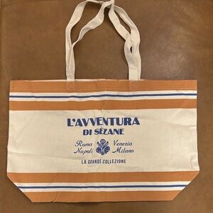 Sezane Canvas Tote